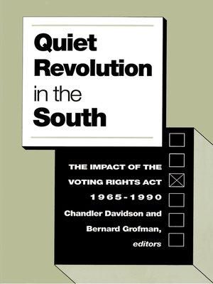 cover image of Quiet Revolution in the South